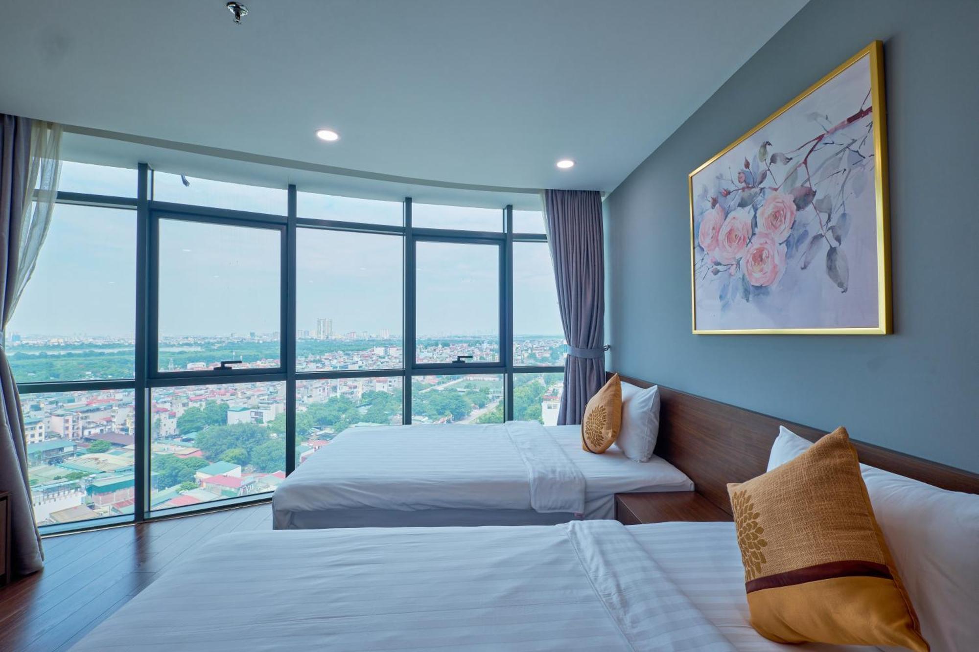 Netland Westlake Legacy Suites Hanoi Bagian luar foto