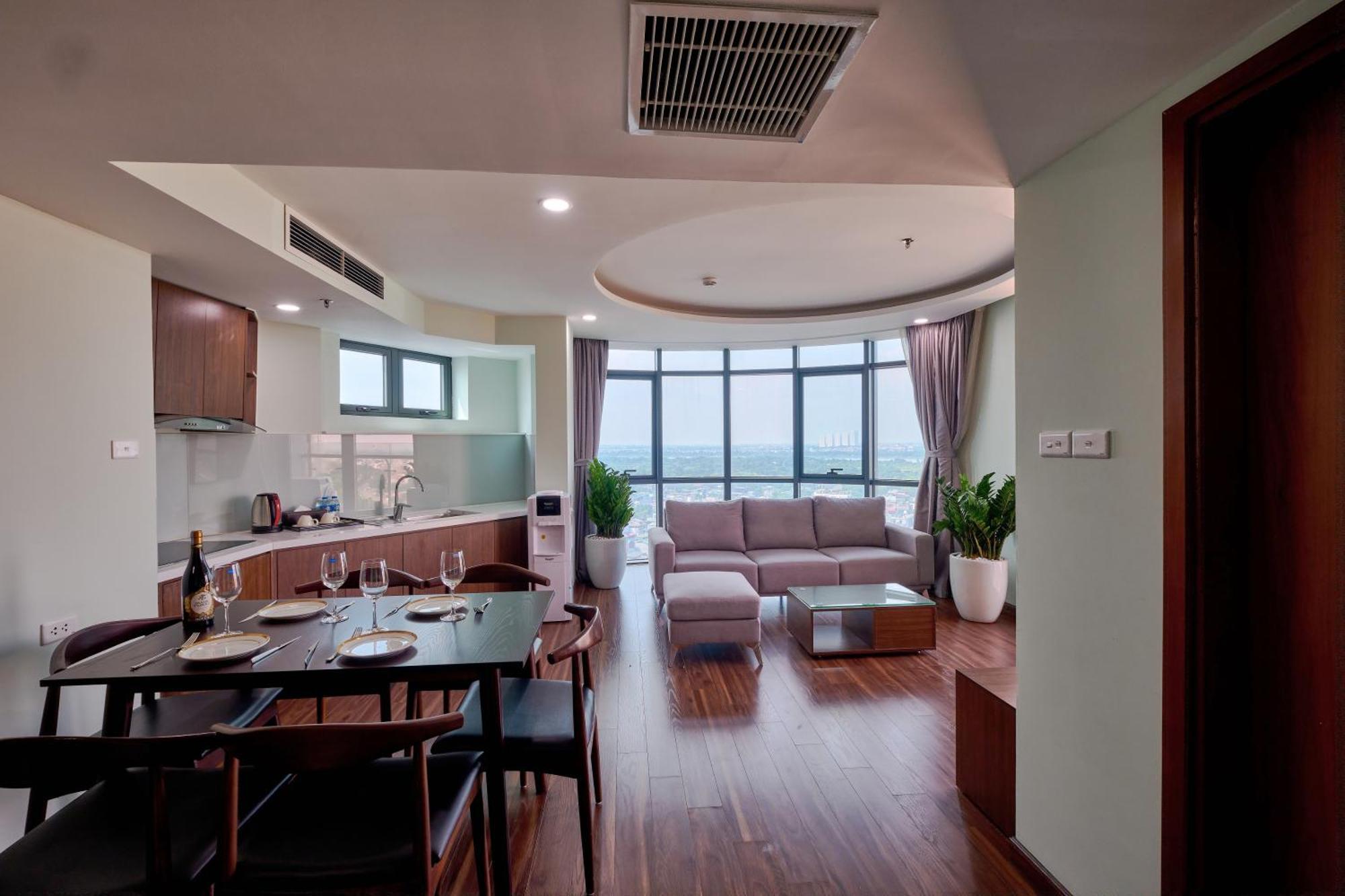 Netland Westlake Legacy Suites Hanoi Bagian luar foto