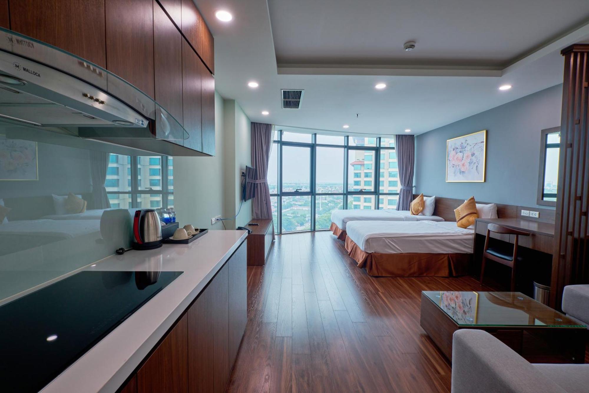 Netland Westlake Legacy Suites Hanoi Bagian luar foto