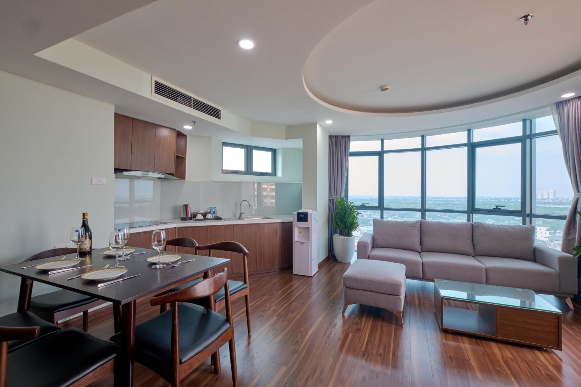 Netland Westlake Legacy Suites Hanoi Bagian luar foto