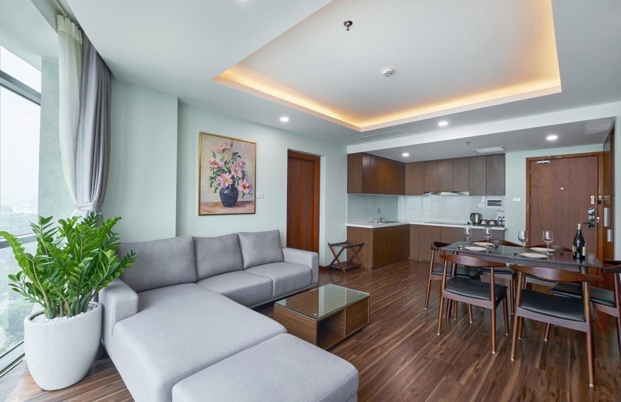Netland Westlake Legacy Suites Hanoi Bagian luar foto