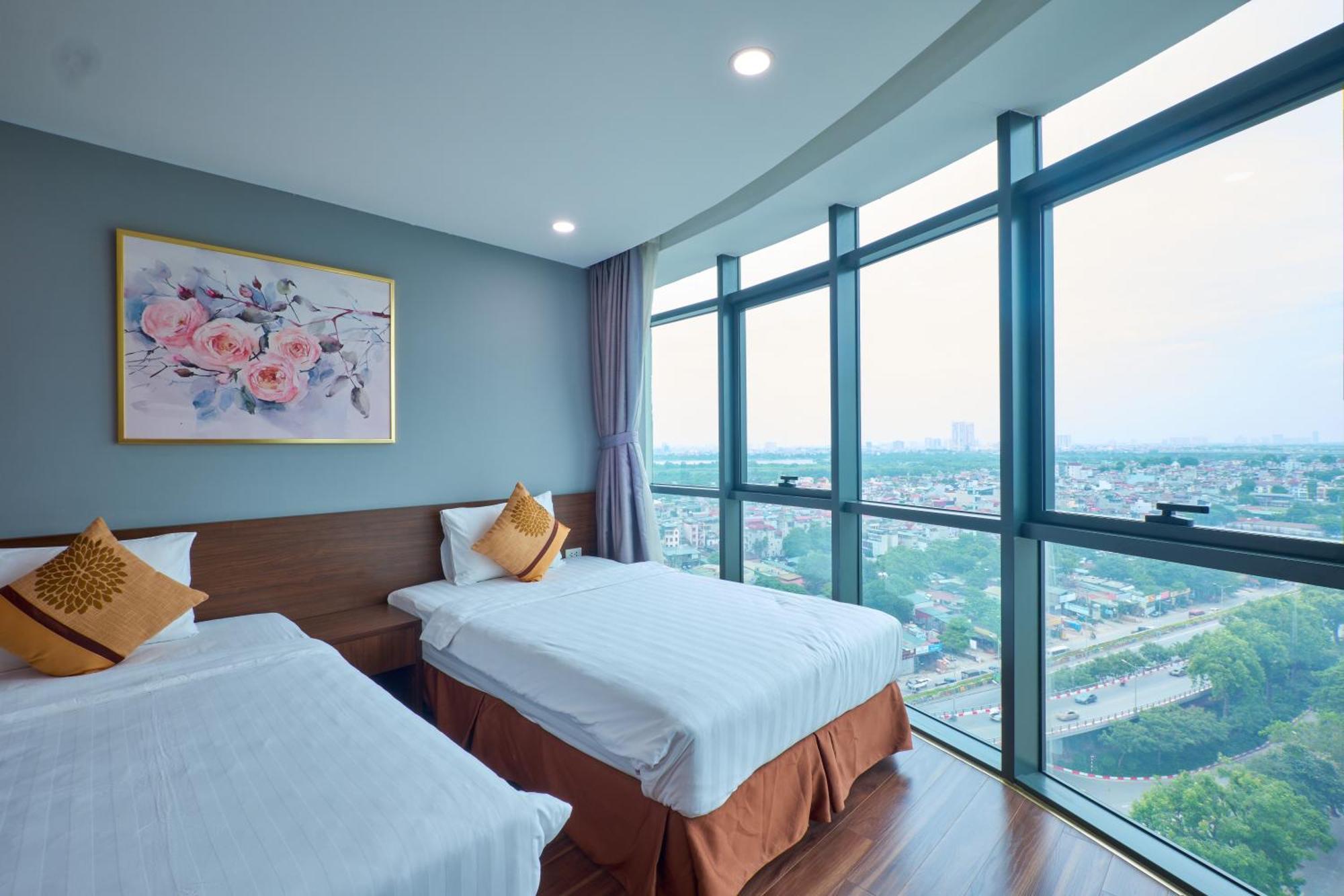 Netland Westlake Legacy Suites Hanoi Bagian luar foto