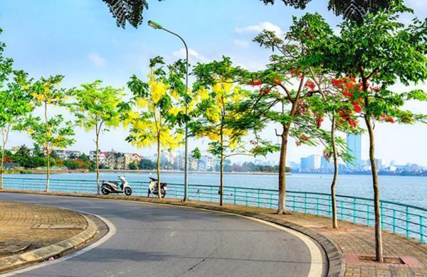 Netland Westlake Legacy Suites Hanoi Bagian luar foto